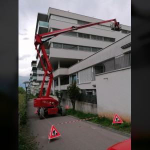 Nacelle automotrice articulée 28m bi-énergie