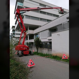 Nacelle automotrice articulée 28m bi-énergie