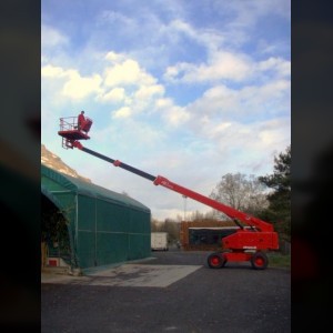 Telescopic boom lift 22m