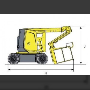 Nacelle automotrice 12m