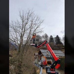 Nacelle automotrice sur chenilles 12m