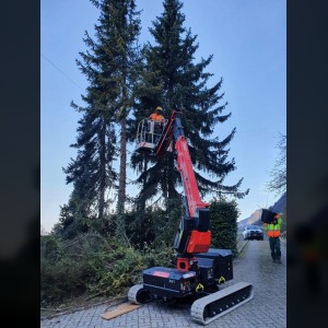 Telescopic crawler boom lift 12m