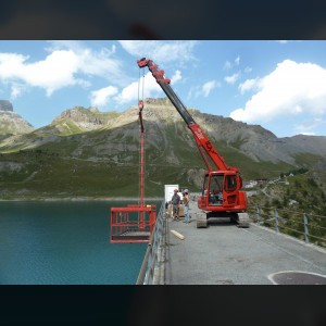 Grue automotrice 16m avec fléchette